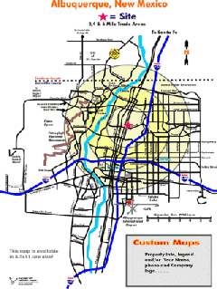 Albuquerque map