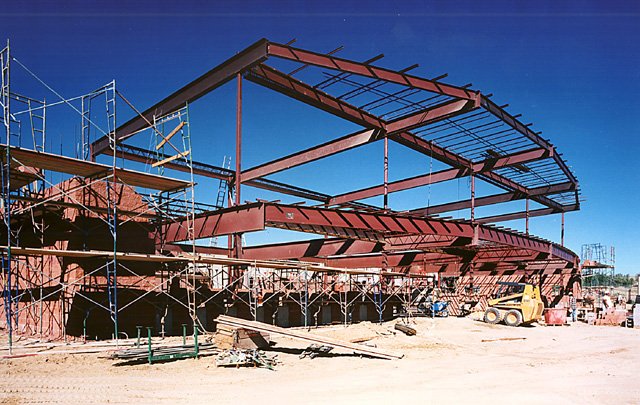 Building construction site